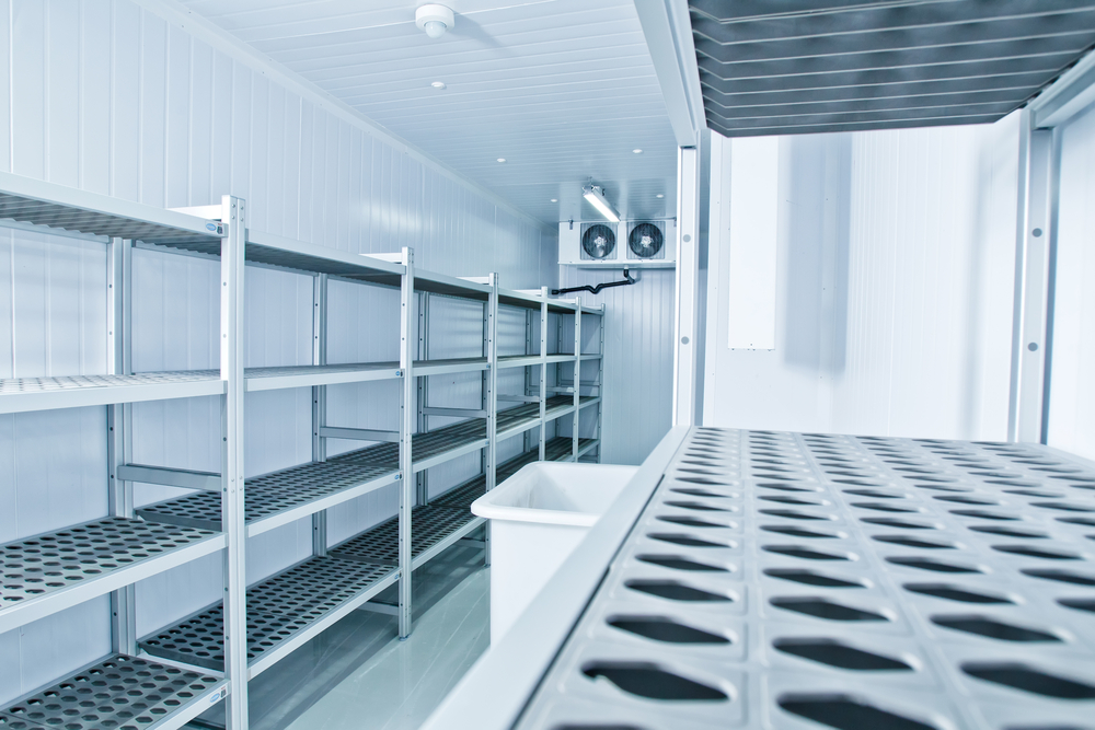 Refrigeration,chamber,for,food,storage.